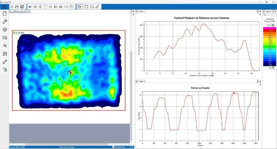 IScan battery housing software analysis