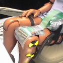 Crash test dummy impact measurement knee