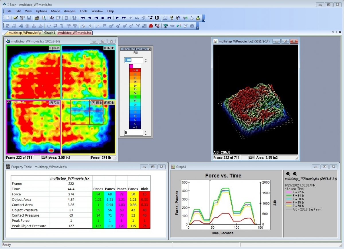 I-Scan Software Output