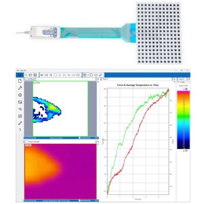 Temperature and Pressure Mapping Data Side by Side